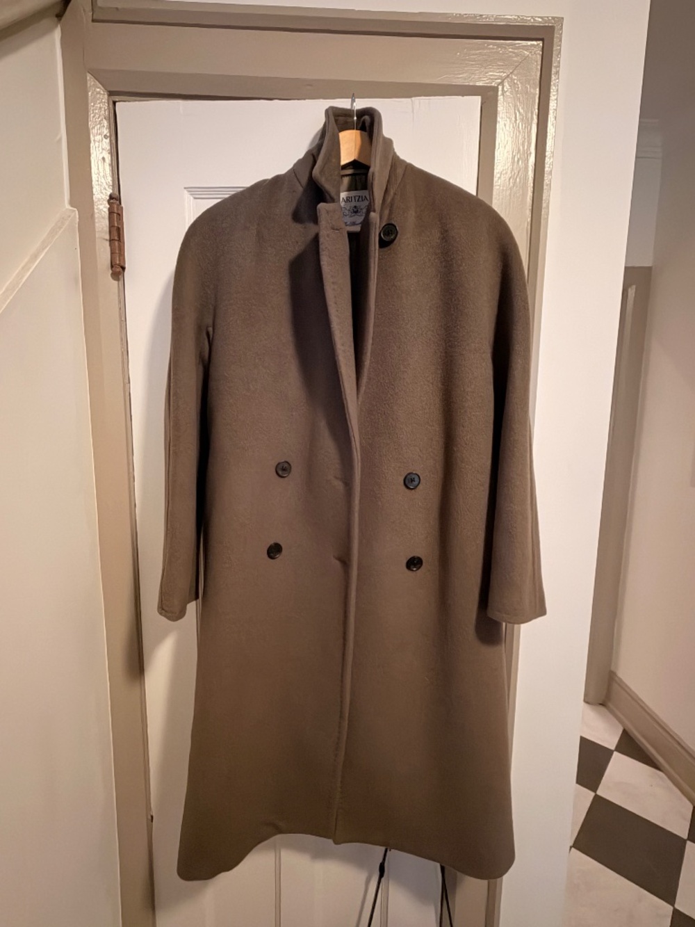 Aritzia slouch coat